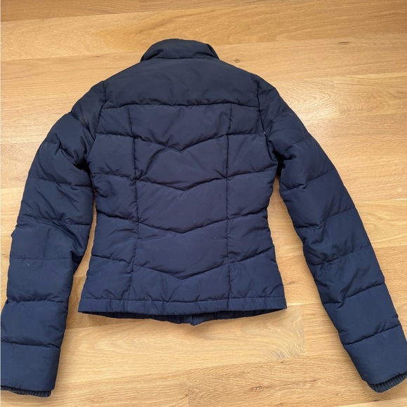 Hollister Dark Blue Puffer Jacket - Picture 5 of 5